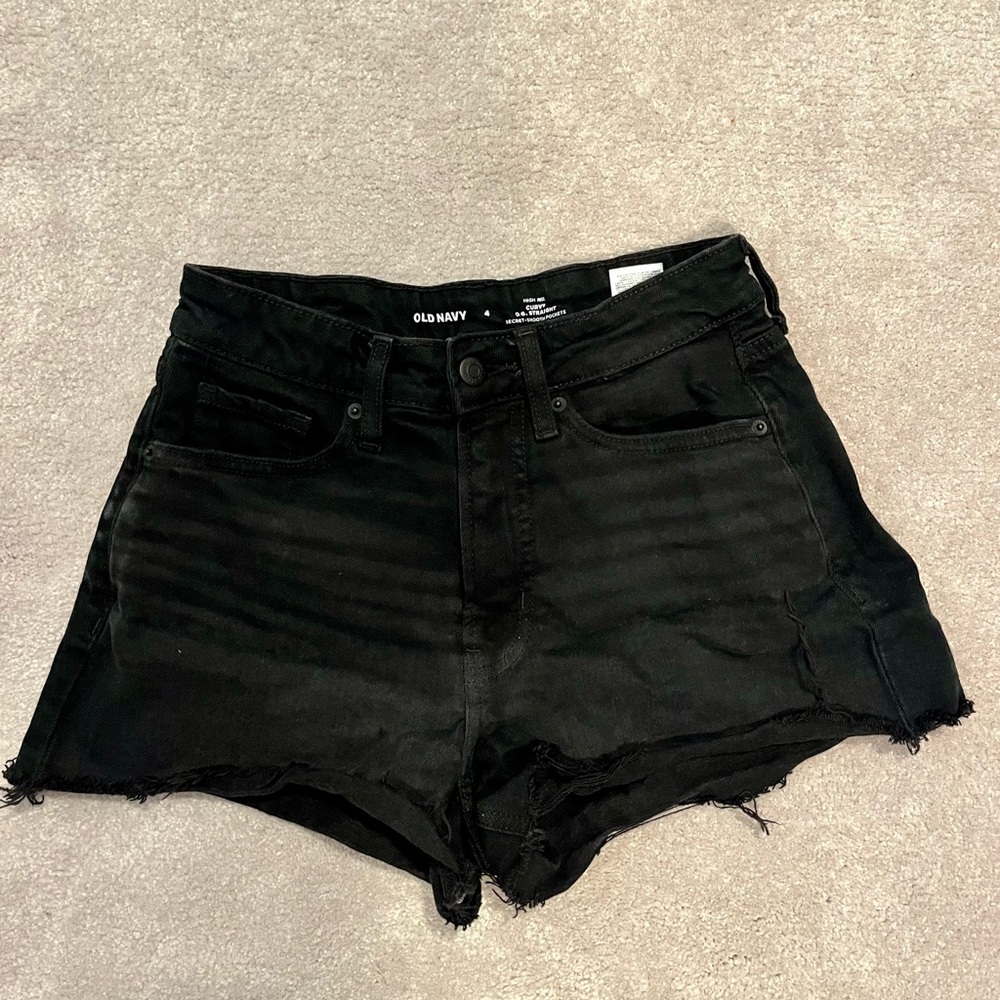 Old Navy Black Jean Shorts